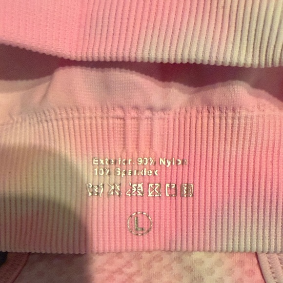 Vibrant Pink Tie-Dye Sports Bra - Picture 4 of 4